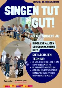 Singen tut gut