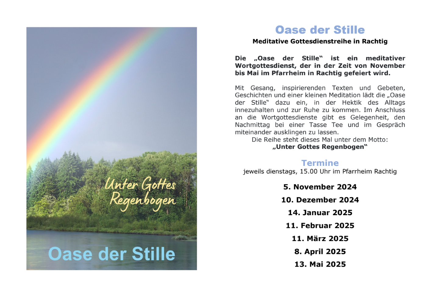 Unter Gottes Regenbogen