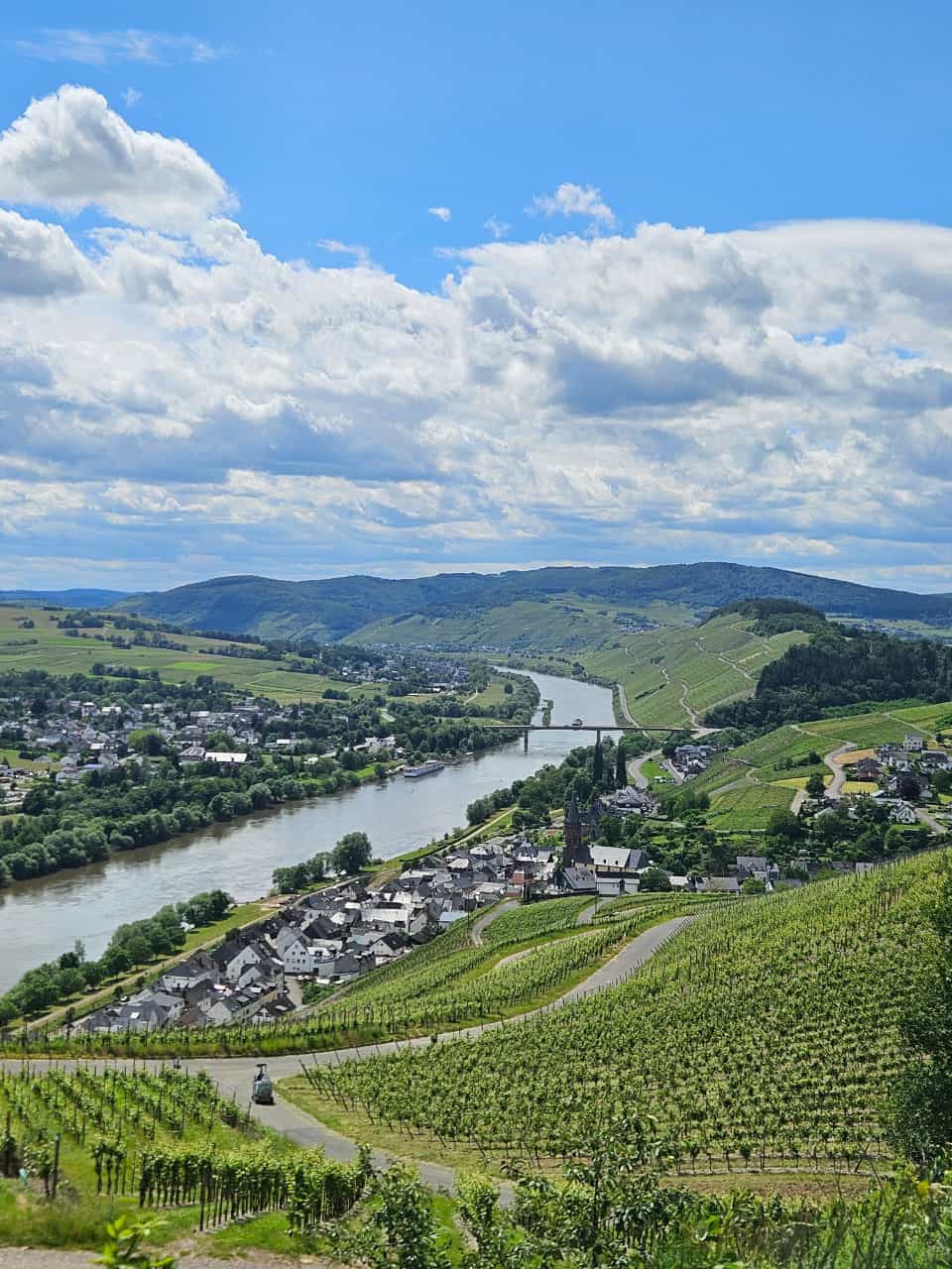 Fantastischer Ausblick über das Moseltal