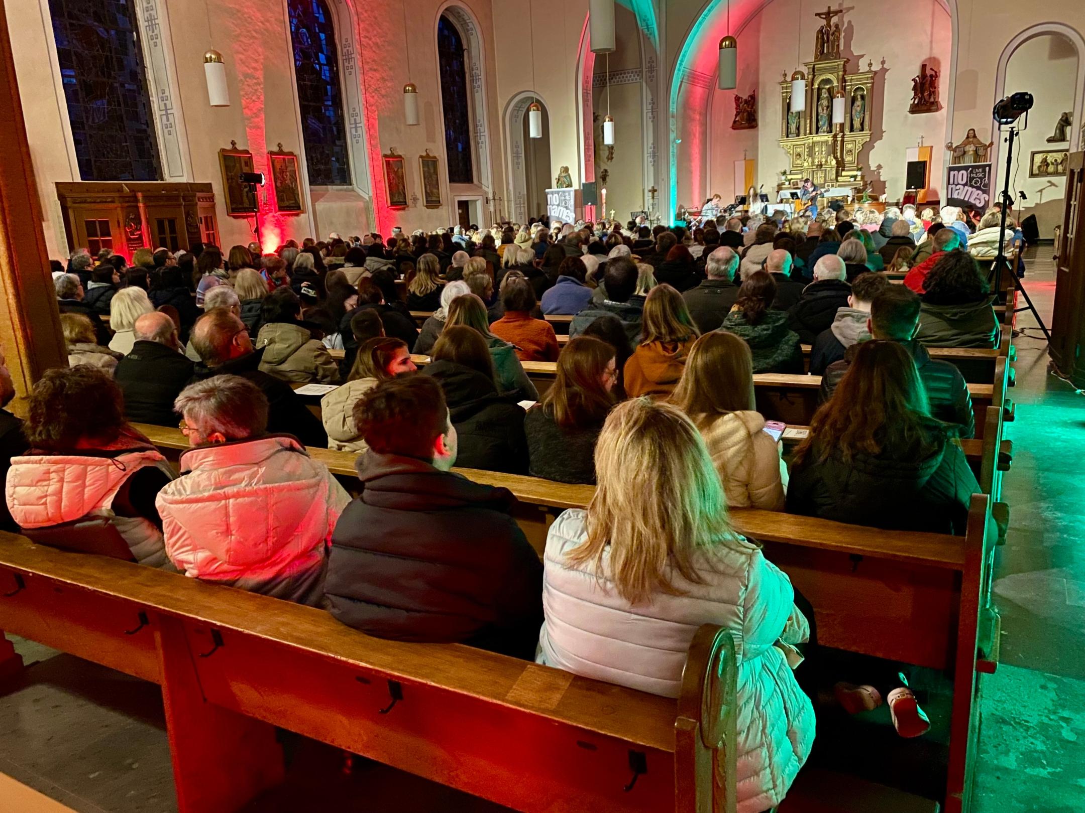 MusikkircheLive am 9. Februar 2025 - volles Haus in St. Anna Morbach!