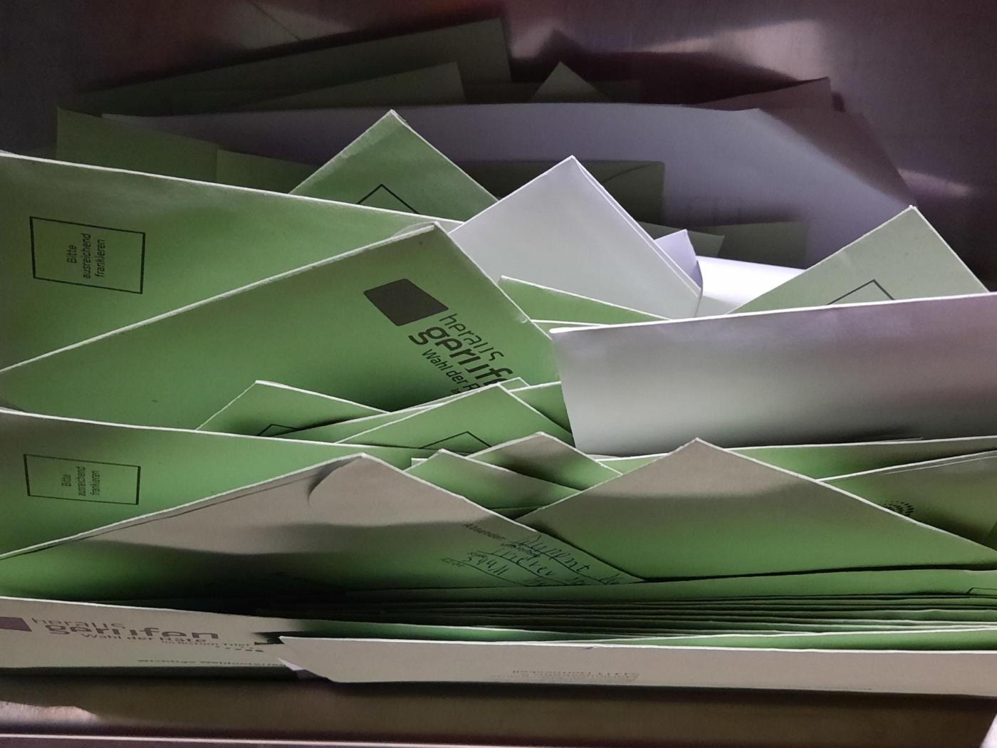 Briefwahl zur Rätewahl in Hermeskeil.